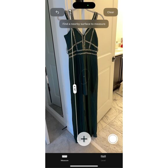 NWT Marciano Rayn High-Low Dress, Green, Small $225 - Picture 10 of 10